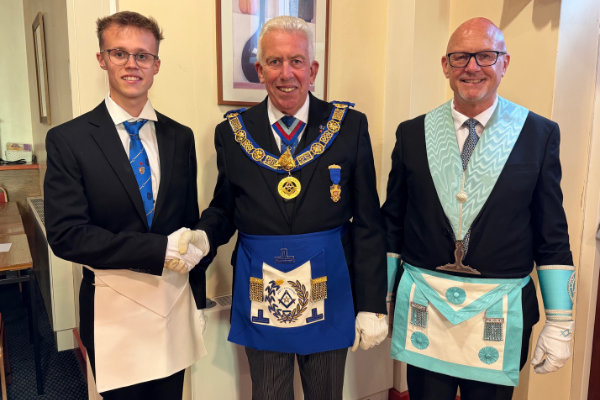 Pictured from left to right, are: Elliott Tayor, Mark Matthews and Paul Taylor. Pictured from left to right, are: Elliott Tayor, Mark Matthews and Paul Taylor.