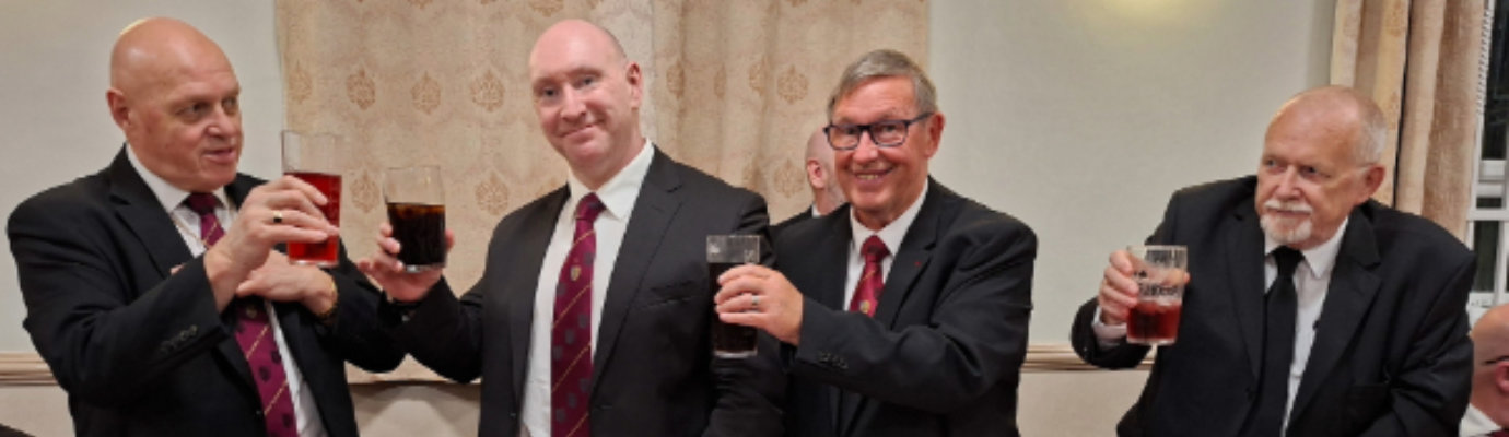 Pictured from left to right, are: David Atkinson, Darren Fullton, Dave Douglas and Tom Smith. 