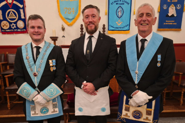 Pictured from left to right, are: James Gibbon, Carl Fletcher and John Baldwin. Pictured from left to right, are: James Gibbon, Carl Fletcher and John Baldwin.