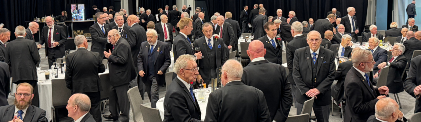 Companions at the festive board. Companions at the festive board.