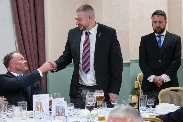Pictured from left to right, are Gary Doran (seated), Michael Butler and Phil Barr. Pictured from left to right, are Gary Doran (seated), Michael Butler and Phil Barr.