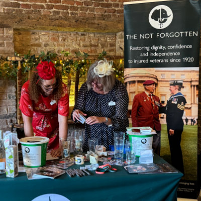 Claire Spencer (left) and Alyson Smith with the raffle prizes. Claire Spencer (left) and Alyson Smith with the raffle prizes.