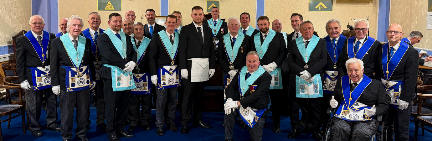 Brethren of Emblem Lodge.