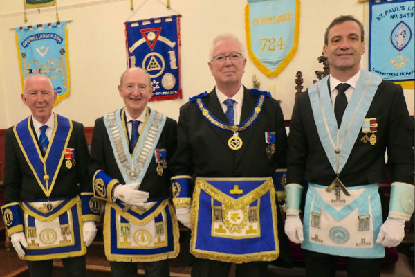 Pictured from left to right, are: Brendan Hutchinson, John Gibbon, John Murphy and Christopher Farley. Pictured from left to right, are: Brendan Hutchinson, John Gibbon, John Murphy and Christopher Farley.