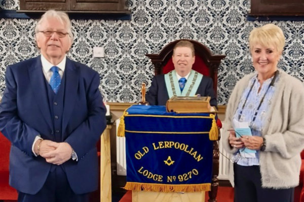 Pictured from left to right, are: Alan Riley, Guy Story and Elaine Hansen.