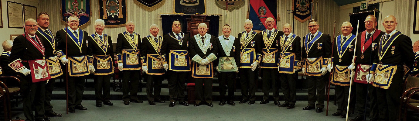 Pictured from left to right, are: Geoff Diggles Adam Simpson, David Sangster, Keith Jackson, Duncan Smith, Harry Cox, Michael Tax, Peter Whiteside, Barry Simmonds, Peter Greathead, John Robbie Porter, John Cross, Eddie Wilkinson, Paul Cummings, Andrew Greenlees and Bryan Cambidge.