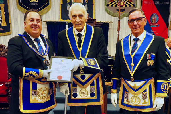 Pictured from left to right, are: Michael Tax (left) Malcolm Burrill, and Eddie Wilkinson Pictured from left to right, are: Michael Tax (left) Malcolm Burrill, and Eddie Wilkinson