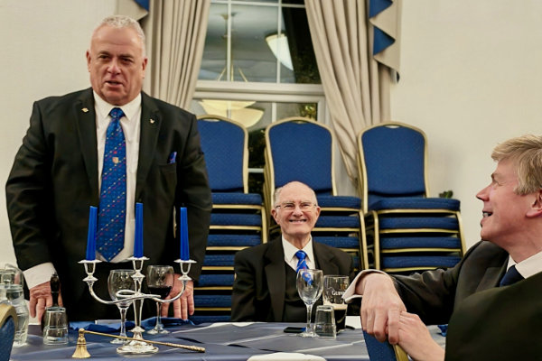 Pictured from left to right, are: John Topping (standing), Mike Boxall and Julian Hale Pictured from left to right, are: John Topping (standing), Mike Boxall and Julian Hale